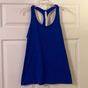 Lululemon blue racerback tank